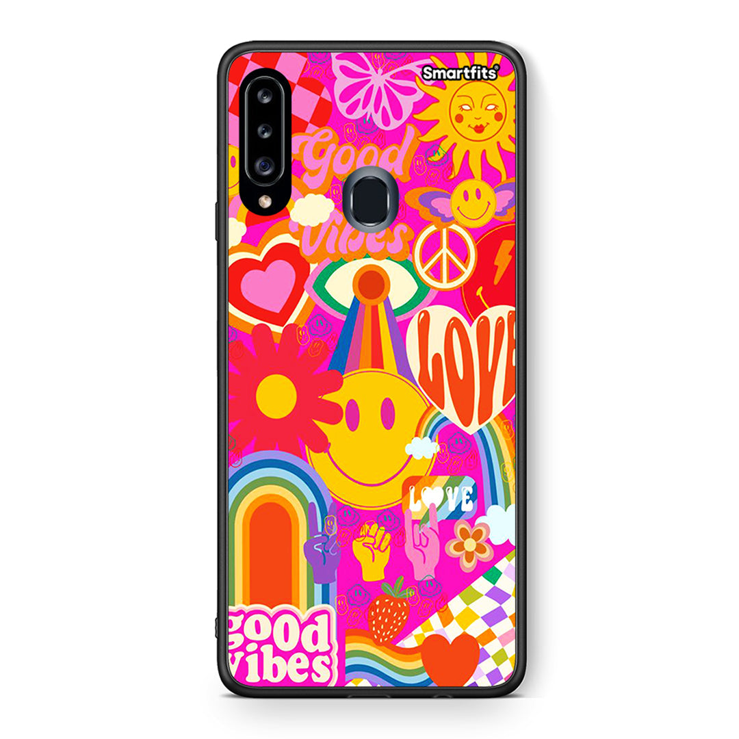 Hippie Love - Samsung Galaxy A20s θήκη