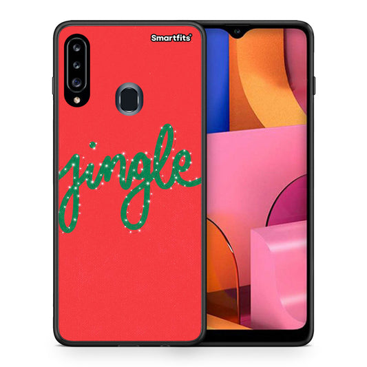 Jingle Xmas - Samsung Galaxy A20s θήκη