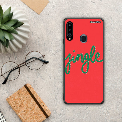 Jingle Xmas - Samsung Galaxy A20s θήκη