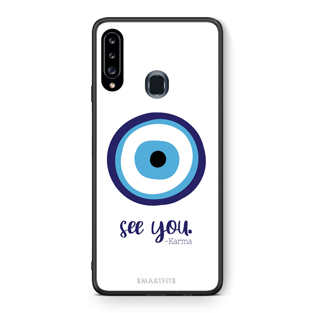Karma Says - Samsung Galaxy A20s θήκη