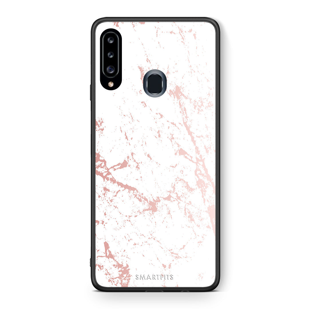 Marble Pink Splash - Samsung Galaxy A20s θήκη