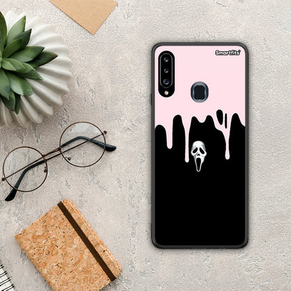 Melting Halloween Mask - Samsung Galaxy A20s θήκη