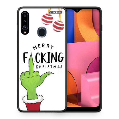 Merry F Xmas - Samsung Galaxy A20s θήκη