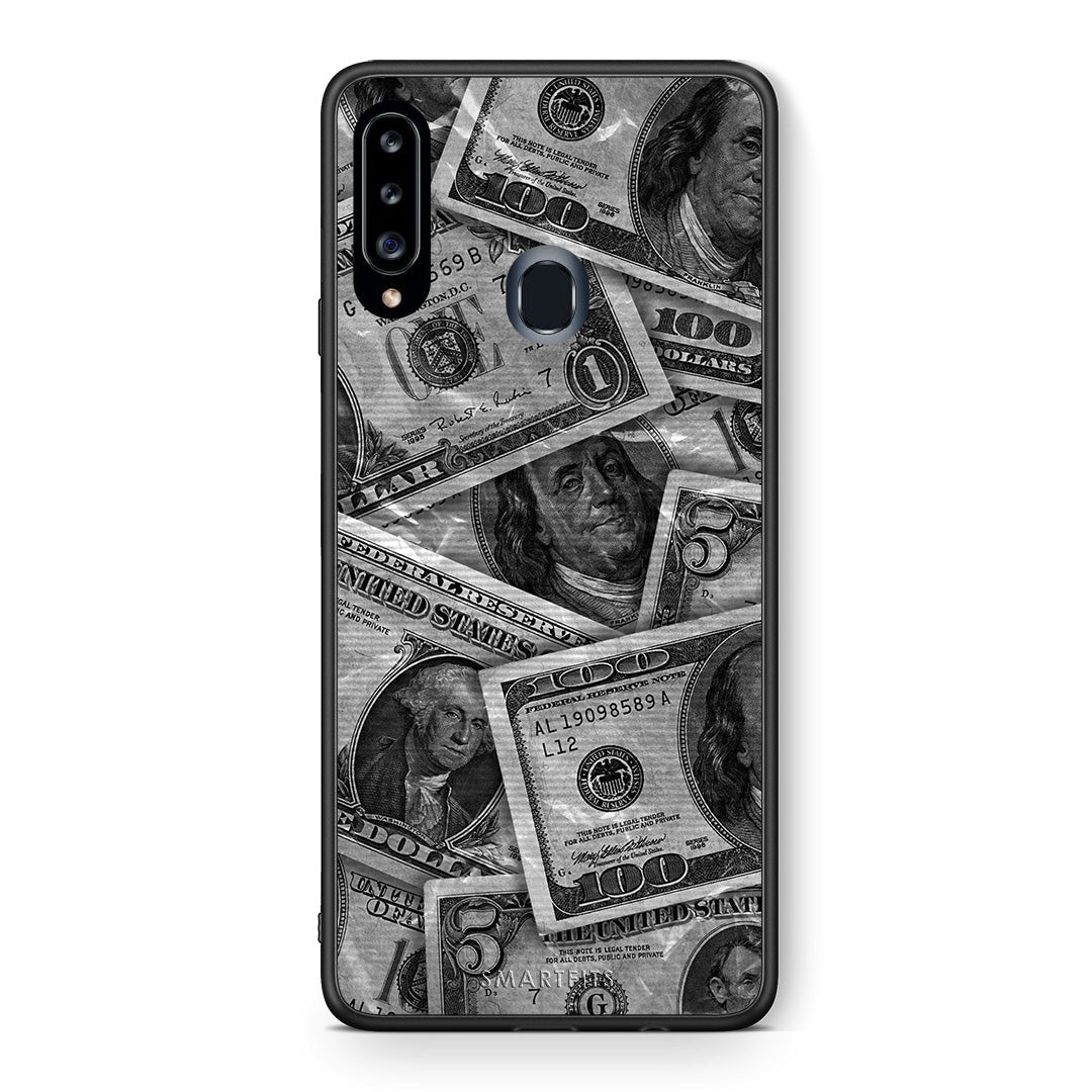 Money Dollars - Samsung Galaxy A20s θήκη
