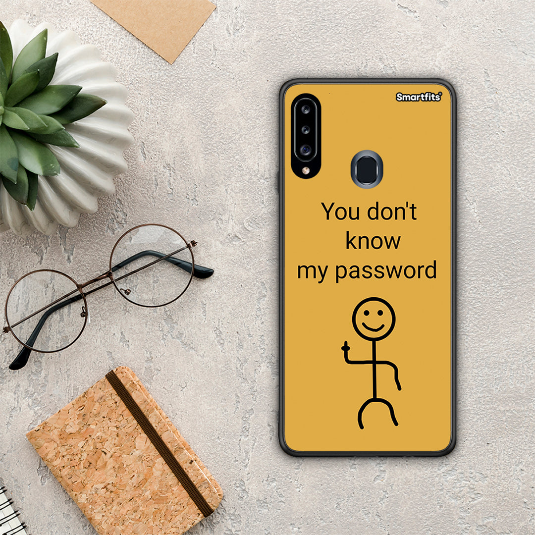 My Password - Samsung Galaxy A20s θήκη
