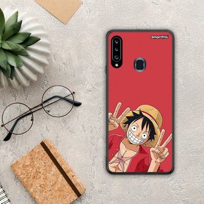 Pirate Luffy - Samsung Galaxy A20s θήκη