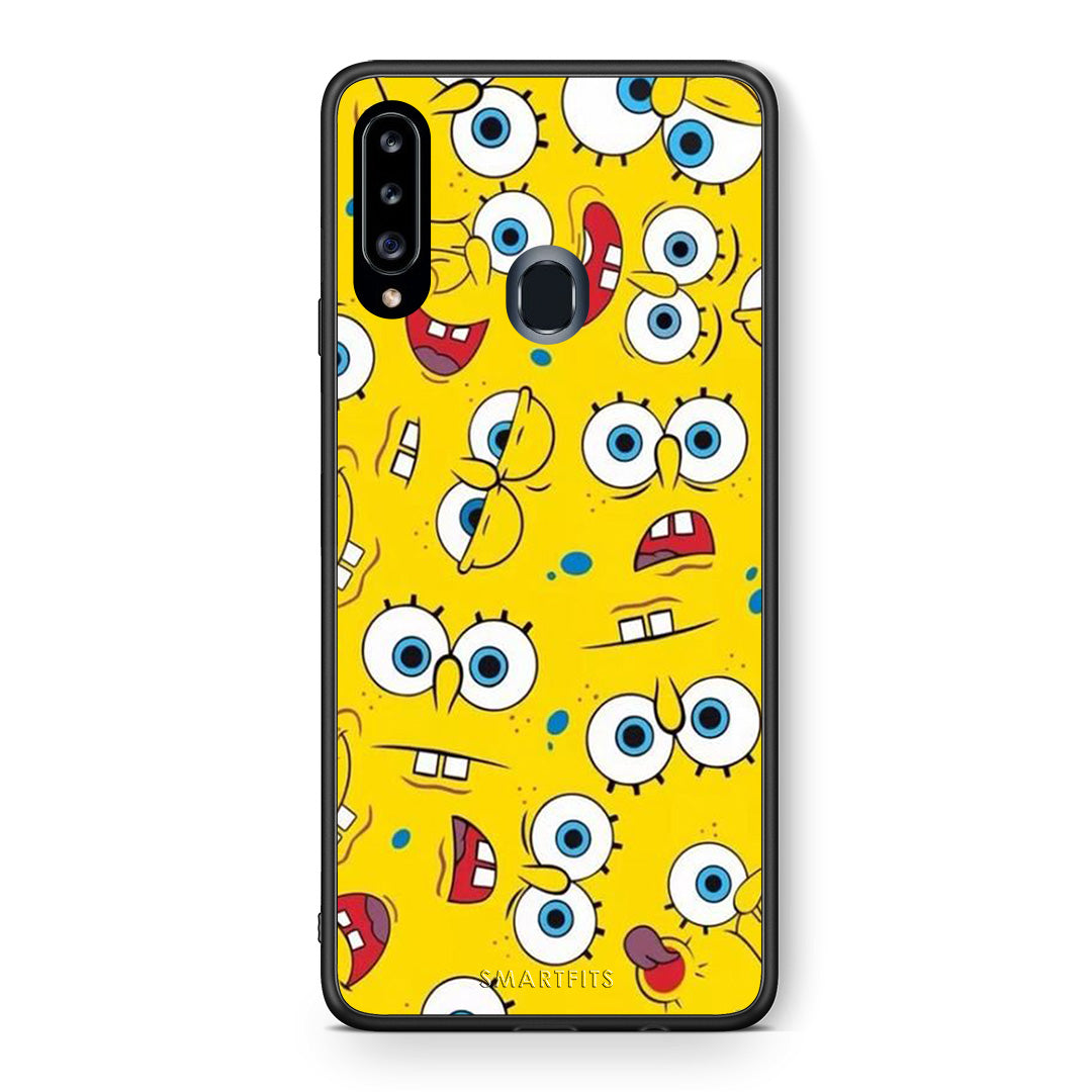 PopArt Sponge - Samsung Galaxy A20s θήκη