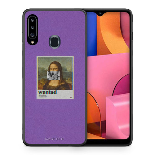 Popart Monalisa - Samsung Galaxy A20s θήκη