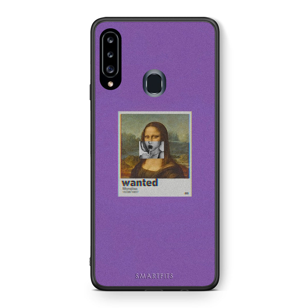 Popart Monalisa - Samsung Galaxy A20s θήκη