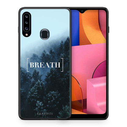 Quote Breath - Samsung Galaxy A20s θήκη