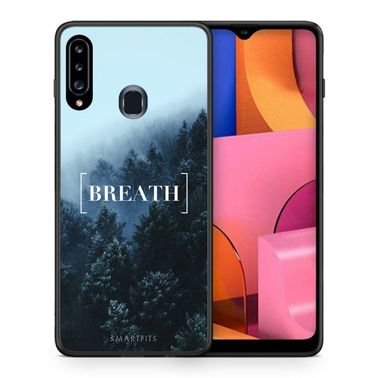 Quote Breath - Samsung Galaxy A20s θήκη