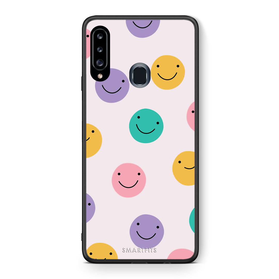 Smiley Faces - Samsung Galaxy A20s θήκη
