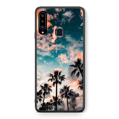 Summer Sky - Samsung Galaxy A20s θήκη