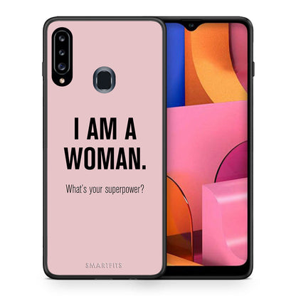 Superpower Woman - Samsung Galaxy A20s θήκη