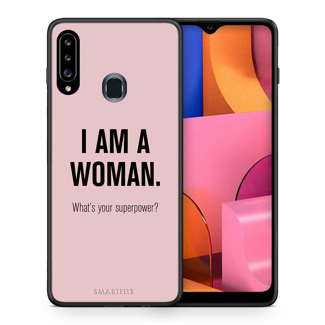 Superpower Woman - Samsung Galaxy A20s θήκη