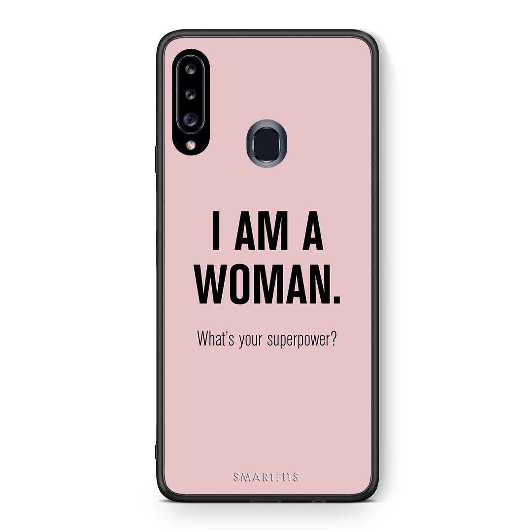 Superpower Woman - Samsung Galaxy A20s θήκη