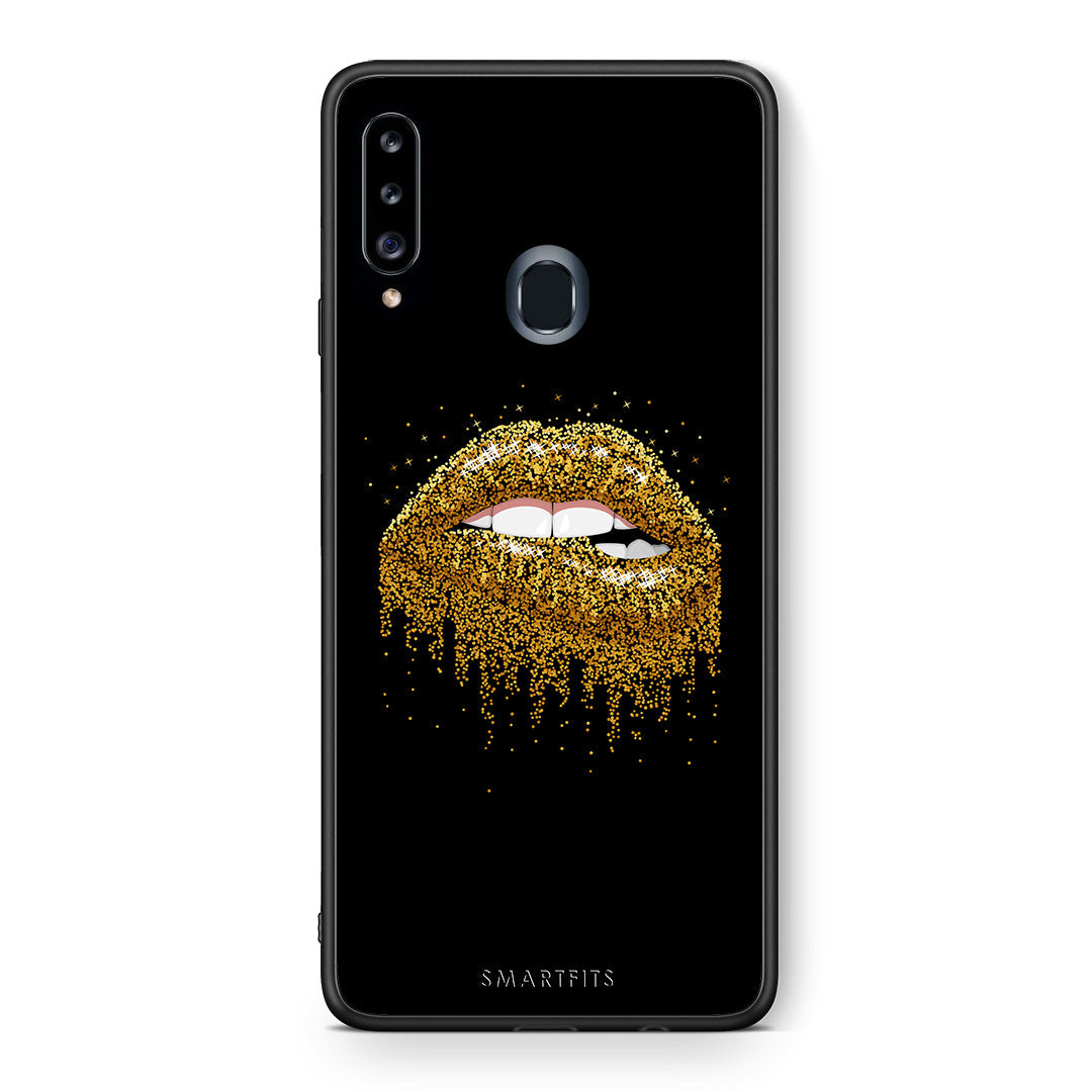 Valentine Golden - Samsung Galaxy A20s θήκη