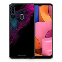 Thumbnail for Watercolor Pink Black - Samsung Galaxy A20s θήκη