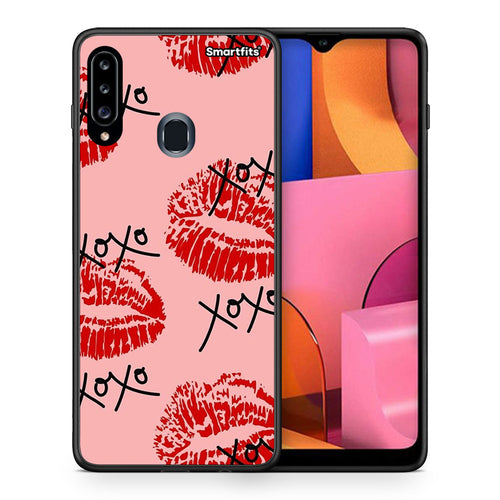 XOXO Lips - Samsung Galaxy A20s θήκη