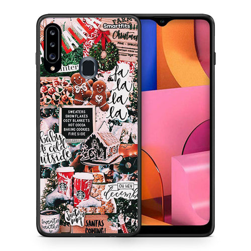 Xmas Habbits - Samsung Galaxy A20s θήκη