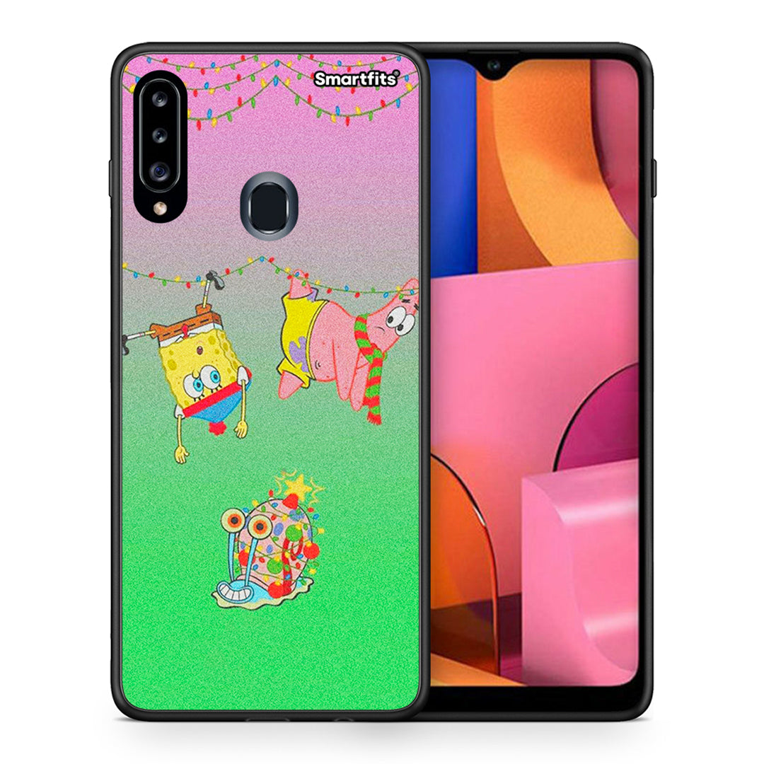 Xmas Lights - Samsung Galaxy A20s θήκη