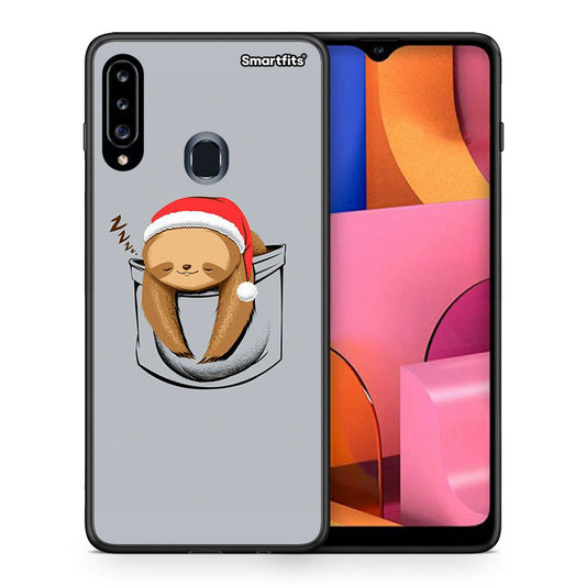 Xmas Zzzz - Samsung Galaxy A20s θήκη