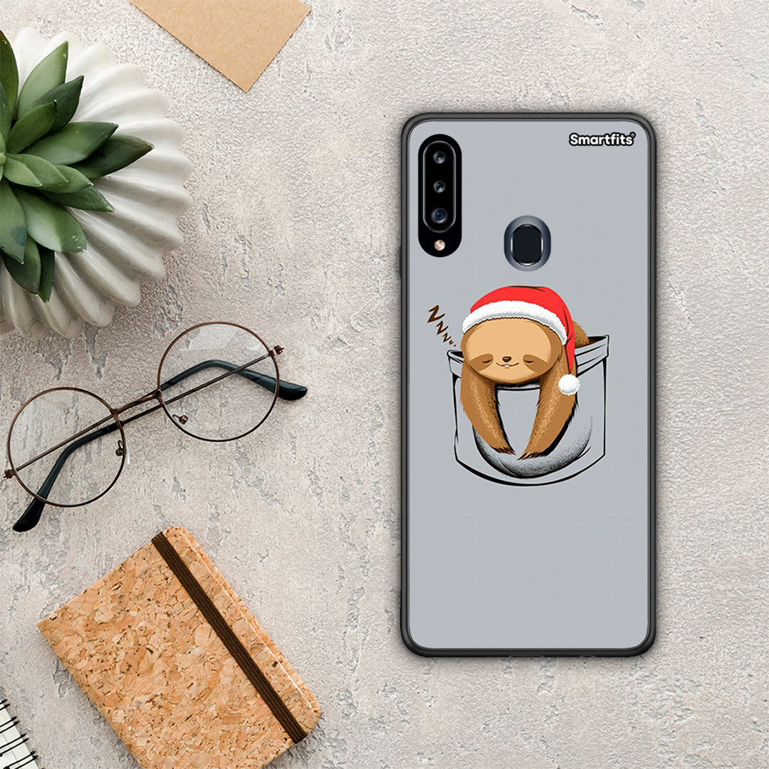 Xmas Zzzz - Samsung Galaxy A20s θήκη