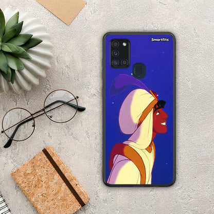 Alladin And Jasmine Love 1 - Samsung Galaxy A21s θήκη