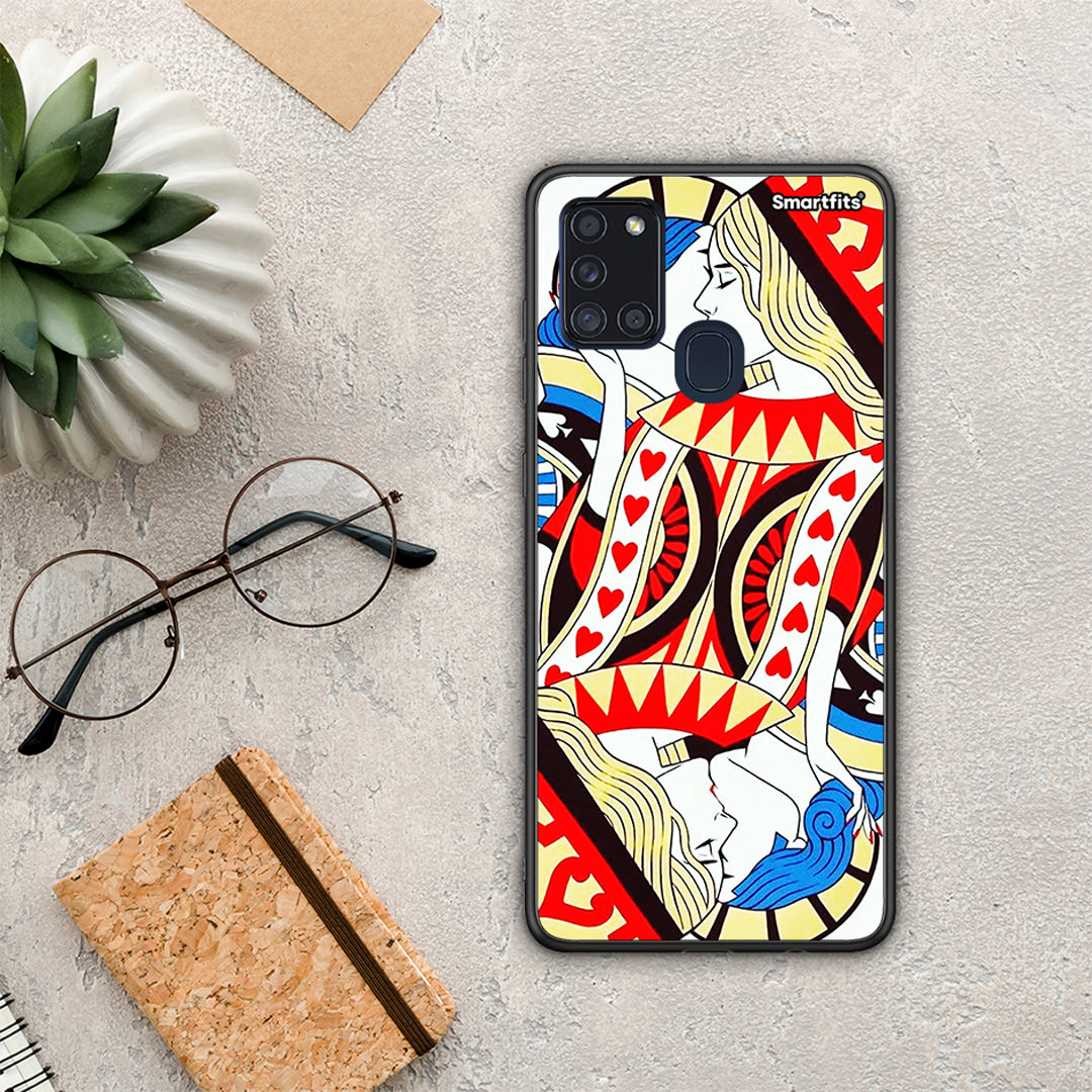Card Love - Samsung Galaxy A21s θήκη