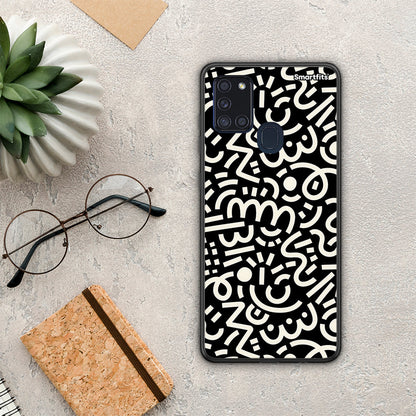 Doodle Art - Samsung Galaxy A21s θήκη