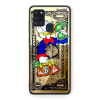 Thumbnail for Samsung A21s Duck Money Θήκη από τη Smartfits με σχέδιο στο πίσω μέρος και μαύρο περίβλημα | Smartphone case with colorful back and black bezels by Smartfits