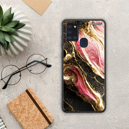 Glamorous Pink Marble - Samsung Galaxy A21s θήκη
