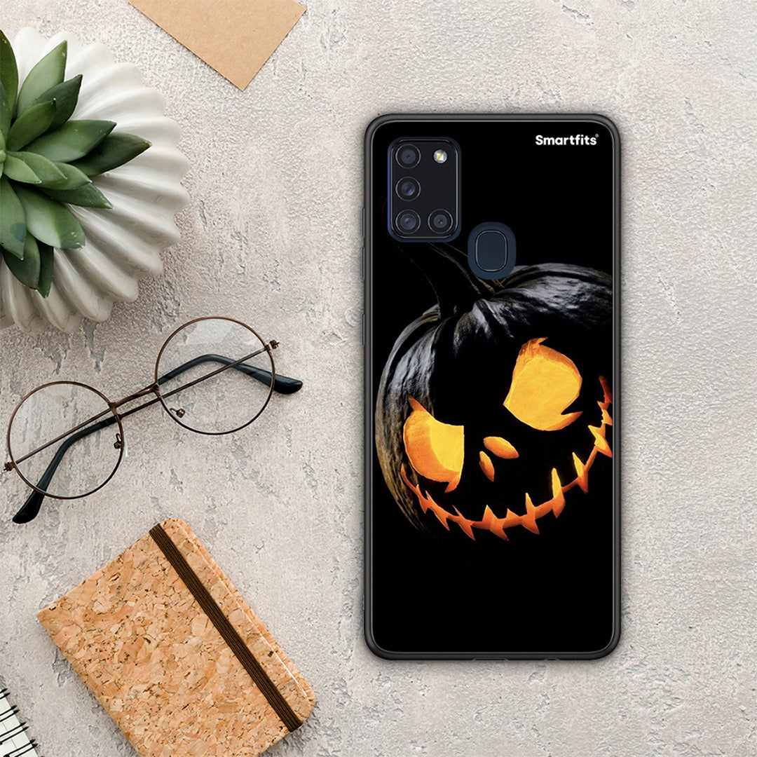 Halloween Scary Pumpkin - Samsung Galaxy A21s θήκη