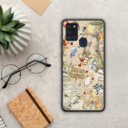 Happy Friends - Samsung Galaxy A21s θήκη