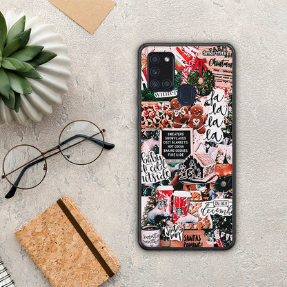 Xmas Habbits - Samsung Galaxy A21s θήκη