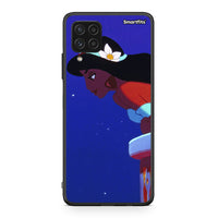 Thumbnail for Samsung A22 4G Alladin And Jasmine Love 2 θήκη από τη Smartfits με σχέδιο στο πίσω μέρος και μαύρο περίβλημα | Smartphone case with colorful back and black bezels by Smartfits