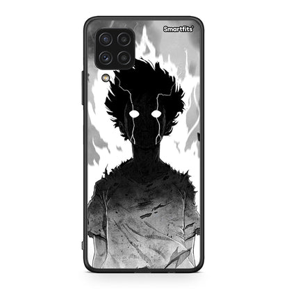 Samsung A22 4G Anime Boy Θήκη από τη Smartfits με σχέδιο στο πίσω μέρος και μαύρο περίβλημα | Smartphone case with colorful back and black bezels by Smartfits
