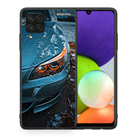 Thumbnail for Θήκη Samsung A22 4G Bmw E60 από τη Smartfits με σχέδιο στο πίσω μέρος και μαύρο περίβλημα | Samsung A22 4G Bmw E60 case with colorful back and black bezels