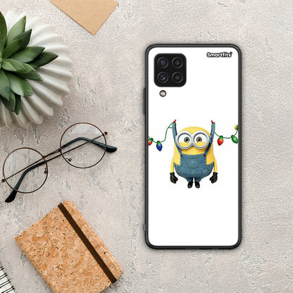Xmas Minion Lights - Samsung Galaxy A22 4G θήκη