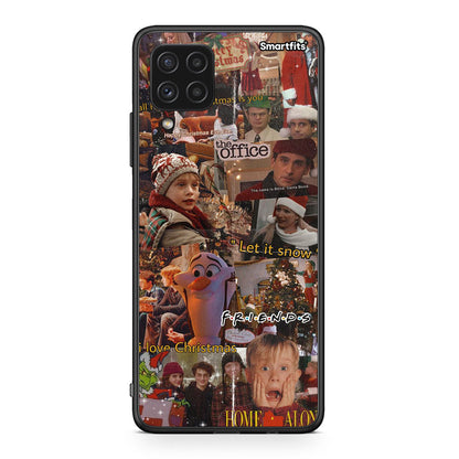 Samsung A22 4G Xmas Wishes θήκη από τη Smartfits με σχέδιο στο πίσω μέρος και μαύρο περίβλημα | Smartphone case with colorful back and black bezels by Smartfits