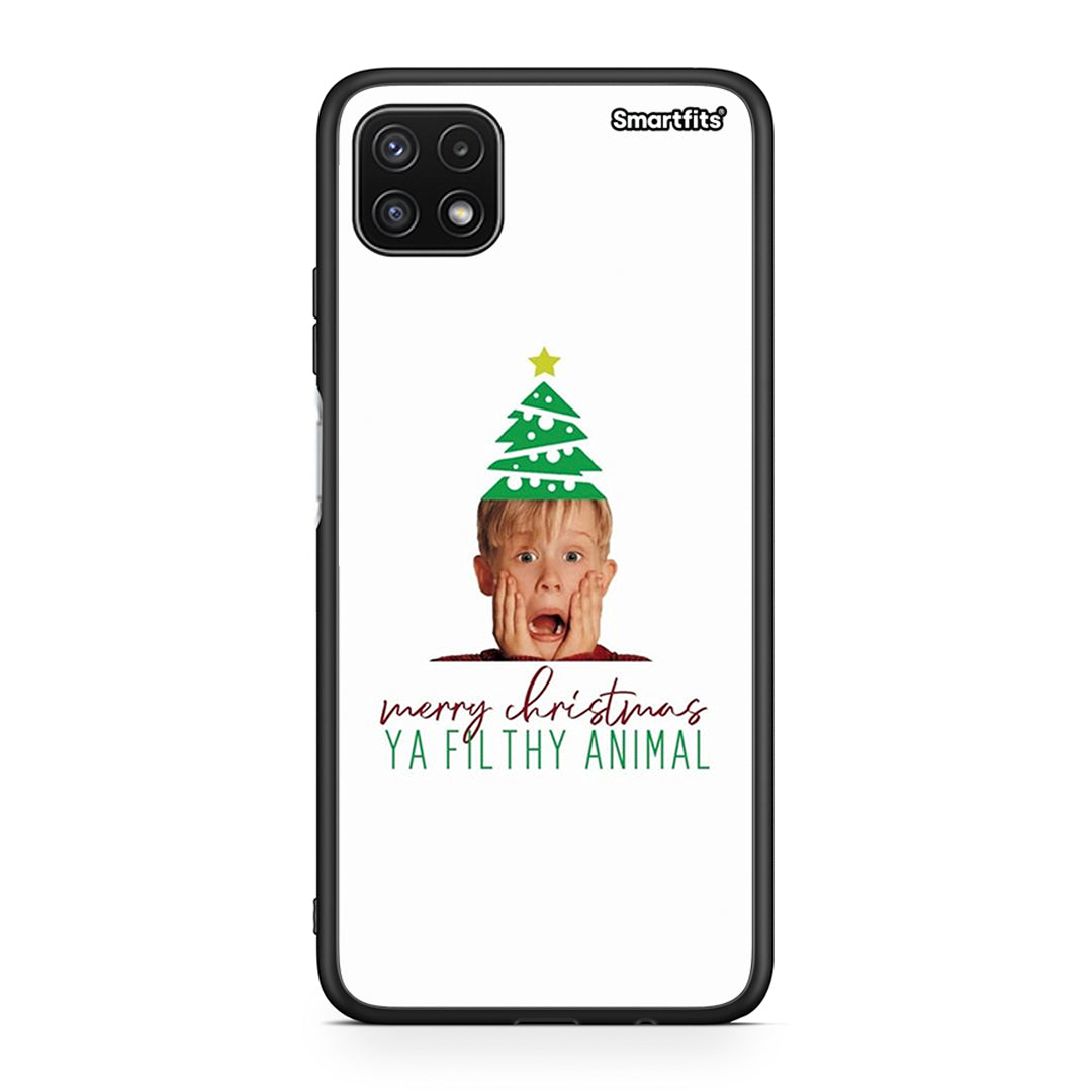 Samsung A22 5G Filthy Animal θήκη από τη Smartfits με σχέδιο στο πίσω μέρος και μαύρο περίβλημα | Smartphone case with colorful back and black bezels by Smartfits