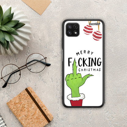 Merry F Xmas - Samsung Galaxy A22 5G θήκη