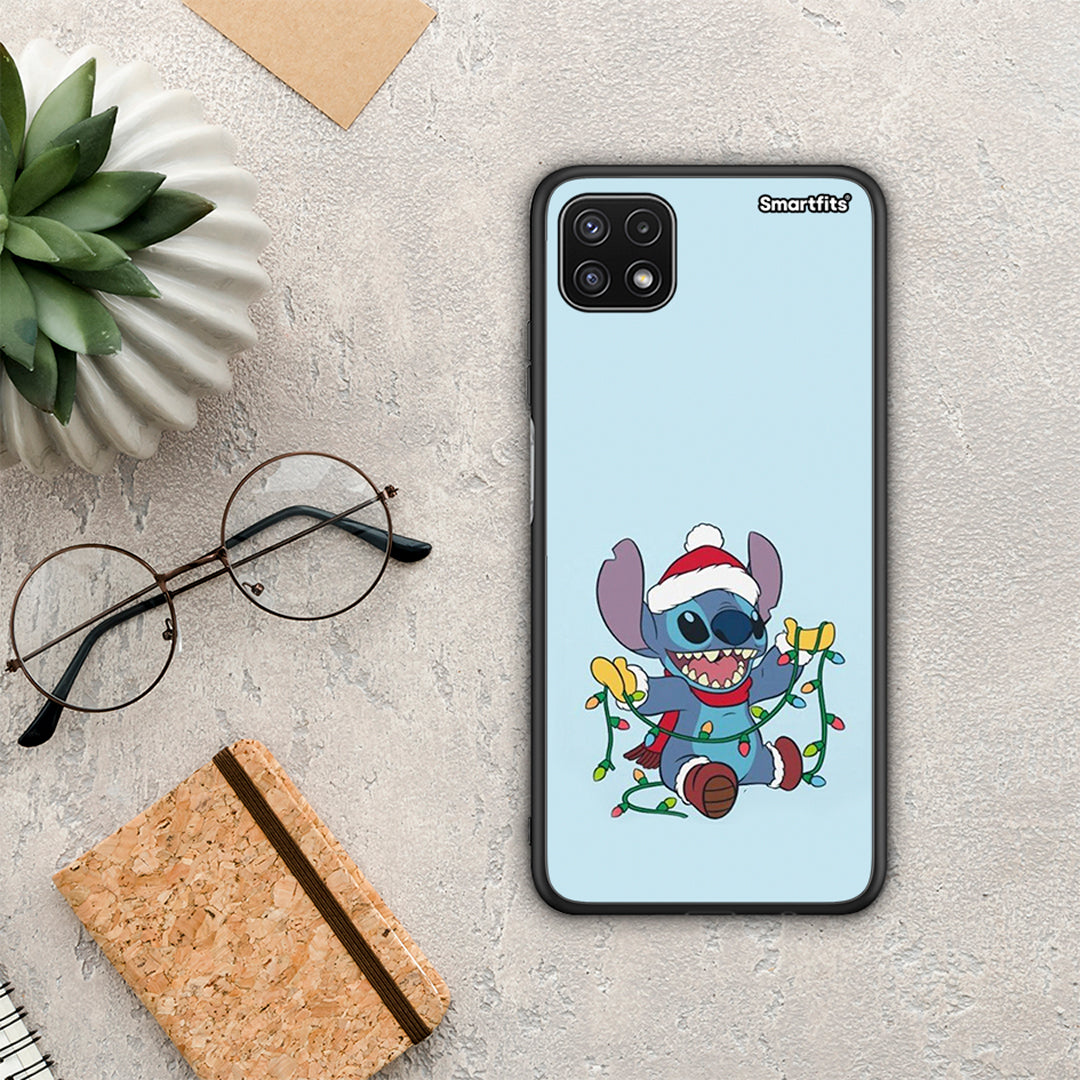 Santa Stich - Samsung Galaxy A22 5G θήκη