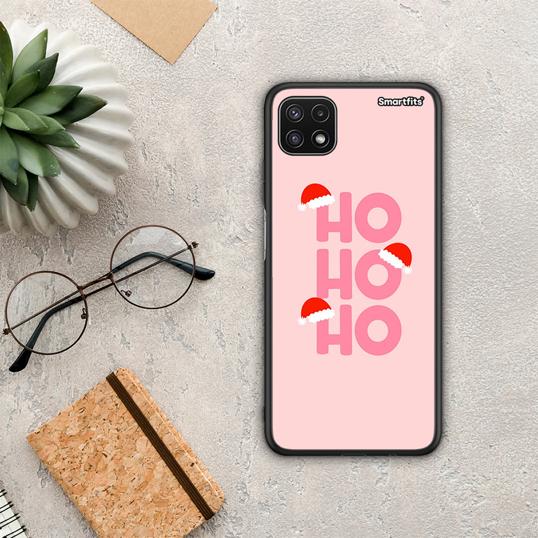 Xmas Ho Ho Ho - Samsung Galaxy A22 5G θήκη