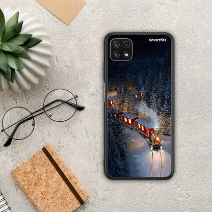 Xmas Train - Samsung Galaxy A22 5G θήκη