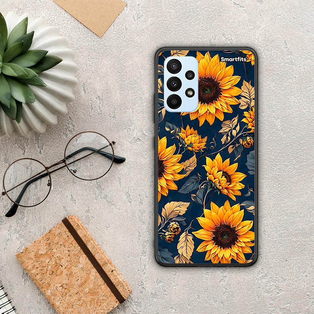 Autumn Sunflowers - Samsung Galaxy A23 θήκη