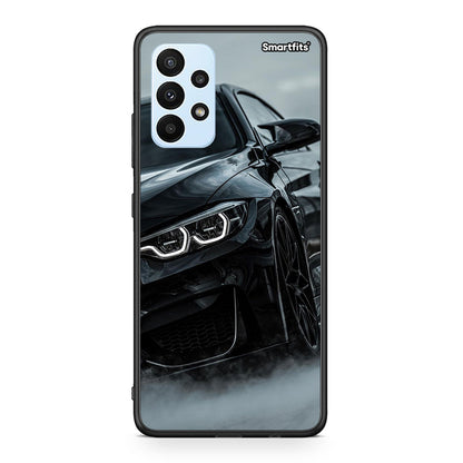 Samsung A23 Black BMW θήκη από τη Smartfits με σχέδιο στο πίσω μέρος και μαύρο περίβλημα | Smartphone case with colorful back and black bezels by Smartfits