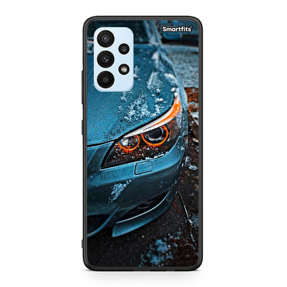 Samsung A23 Bmw E60 Θήκη από τη Smartfits με σχέδιο στο πίσω μέρος και μαύρο περίβλημα | Smartphone case with colorful back and black bezels by Smartfits