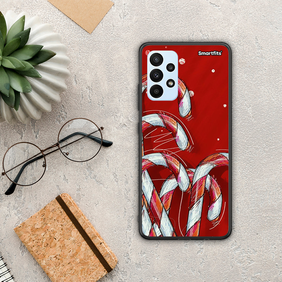 Candy Cane - Samsung Galaxy A23 θήκη