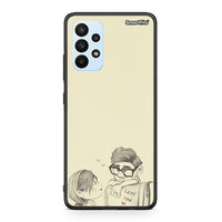 Thumbnail for Samsung A23 Carl And Ellie θήκη από τη Smartfits με σχέδιο στο πίσω μέρος και μαύρο περίβλημα | Smartphone case with colorful back and black bezels by Smartfits